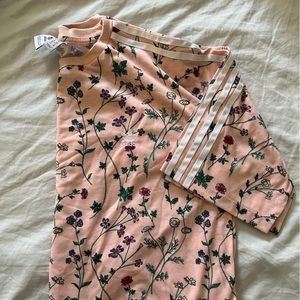 Adidas Floral Crop Top
